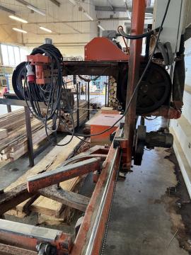 Tračna pila za debla Wood-mizer LT40 | Tehnika za pilanje | Strojevi za obradu drva | Mgr.Marek Navrátilík