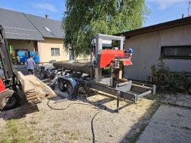 Tračna pila za debla TP-600 mobilní , | Tehnika za pilanje | Strojevi za obradu drva | Drekos Made s.r.o
