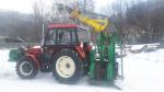 Šumarska žičara LARIX 550 s traktorem 7745 |  Šumarska tehnika | Strojevi za obradu drva | Vlastimil Chrudina