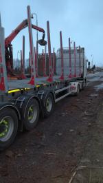 Prikolica-šumar (za tegljač) 02.03.2019 - 01.04.2019 |  Prijevoz i utovar | MT Transport a logistika