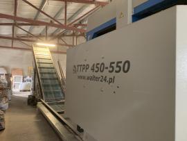 Kutna kružna pila Walter TTPP 450-550 |  Tehnika za pilanje | Strojevi za obradu drva | Biro-Jasz-Fa KFT