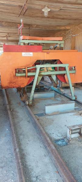 Tračna pila za debla Rabljeno |  Tehnika za pilanje | Strojevi za obradu drva | Gaber d.o.o. 