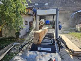 Tračna pila za debla TP-600 mobilní , |  Tehnika za pilanje | Strojevi za obradu drva | Drekos Made s.r.o