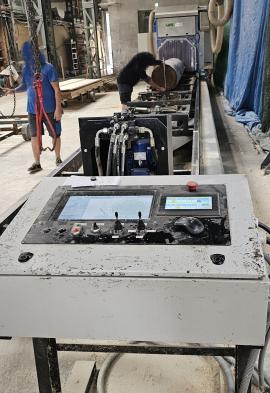 Kutna kružna pila Dekos made s.r.o. PP-550 |  Tehnika za pilanje | Strojevi za obradu drva | Drekos Made s.r.o