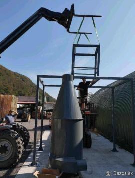 Usisivač Cyklonový odlučovač pílin  |  Sušionice,klima uredjaji | Strojevi za obradu drva | Juraj polovka šneky výroba 